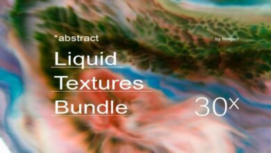 Abstract Liquid Texture Background - 7152815
