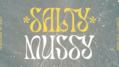 Salty Mussy Font