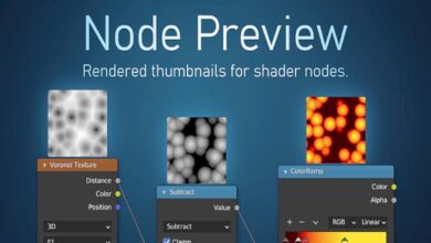 Blender Market – Node Preview v1.9 Mac/Win