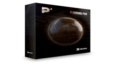 CGAxis - Physical 4 - Flooring PBR Textures
