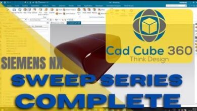 Complete Guide on Sweep | Siemens Nx | Master Class