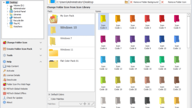 MSTech Folder Icon Pro 5.0.0.0 (x64) تغير شكل ايقونات المجلدات
