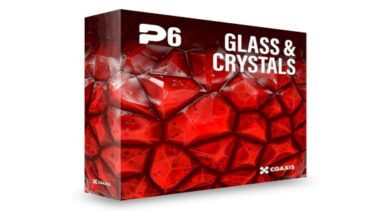 Physical 6 Glass and Crystals PBR Textures 4K