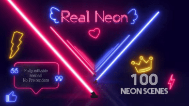 نيون حقيقي || Videohive - Real Neon - 37139796