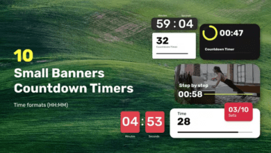 Videohive - Small Banners Countdown Timers - 37295278