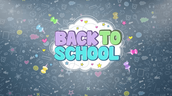 Videohive 4K Back To School Opener 37304870 Project for After Effects