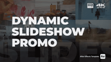 Videohive - Dynamic Slideshow Promo - 33488051 - Project for After Effects