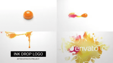 Videohive - Ink Drop Logo - 37139870