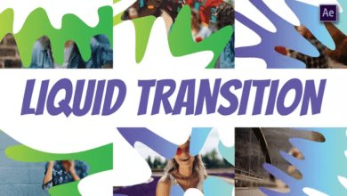 انتقلات السائل  Videohive - Liquid Transition | After Effects - 37227236