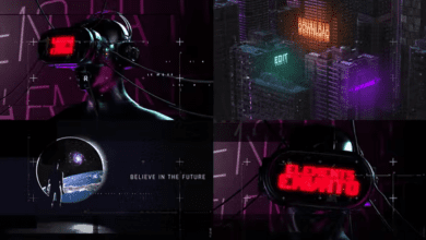 Videohive - Metaverse Cyberpunk Intro - 37247908