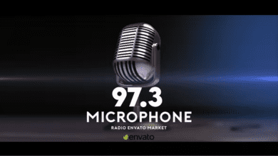 Videohive - Microphone Logo - 37236846