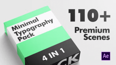 Videohive - Minimal Typography Pack - 37400161 - Project for After Effects
