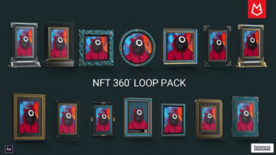 Videohive - NFT 360 Rotation Loop Pack - 37358362 - Project for After Effects