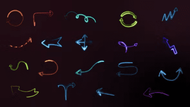 Videohive - Neon Arrow Pack - 37368699 - Project for After Effects