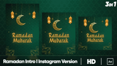 Videohive Ramadan Intro Instagram Version 36507126