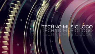 Videohive - Techno Music Logo - 37151003