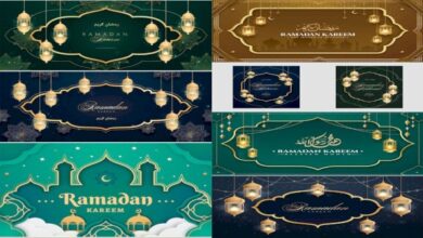 افضل 15 تصميم فيكتور لرمضان