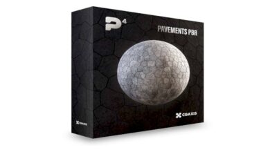 CGAxis - Physical 4 - Pavements PBR Textures