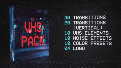 للبريمير VHS Great Pack 734 - Premiere Pro Templates