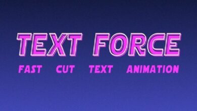 Aescripts Text Force v1.1.3 for After Effects