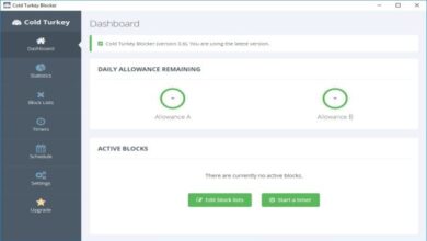 Cold Turkey Blocker Pro 4.3 برنامج حظر اي شيئ بامان