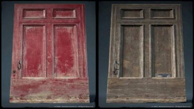 Doors Props 3D Model Free Download