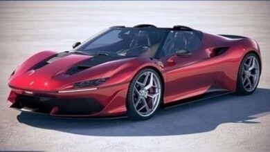 Ferrari J50 2017 3D Model