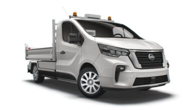 Nissan NV300 Tipper 2022 3D Model