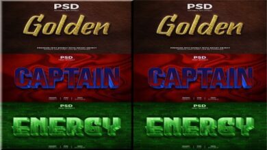 Psd text effect set vol 655