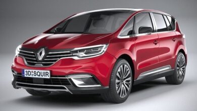 Renault Espace 2020 3D Model