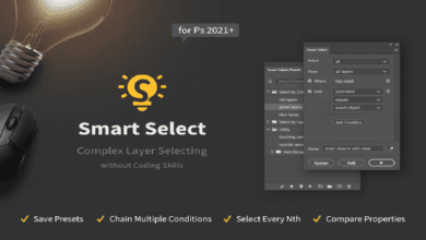 ملحق الفوتوشوب الذكي Smart Select - Complex Layer Selecting 1.0.3