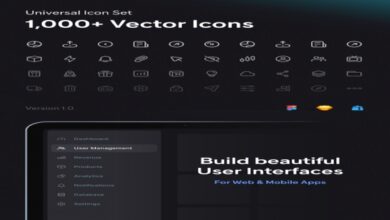 مجموعة أيقونات عالمية | أكثر من 1000 أيقونة || Universal Icon Set | 1,000+ Icons