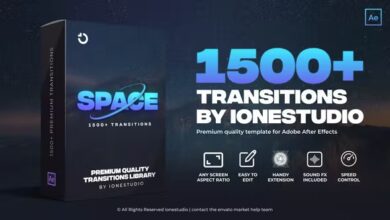 Videohive - 1500+ Transitions for After Effects - 37533954 اكثر من 1500 انتقال جديدة (مكركة)