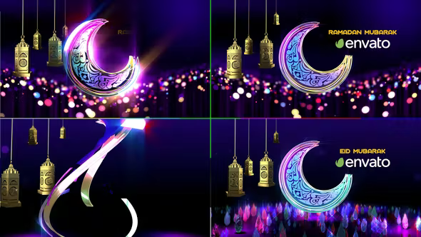 Videohive Colorful Ramadan Eid Opener 23806250
