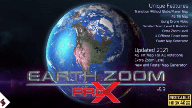 Videohive - Earth Zoom Pro X - 7962581 حزمة تكبير الارض كاملة