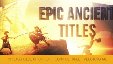 Videohive - Epic Ancient Titles - 9324958