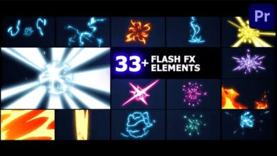 Videohive - Flash FX Elements Pack | Premiere Pro - 37847531