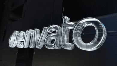 Videohive - Glass logo - 23097472