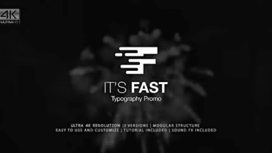 Videohive - It's Fast - Typography Promo - 19301941