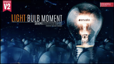 Videohive - Light Bulb Moment Logo Reveal - 19633042