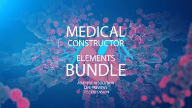 Videohive - Medical Constructor Elements Bundle 37142546