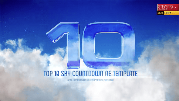 Videohive Top 10 Sky Countdown 30635973
