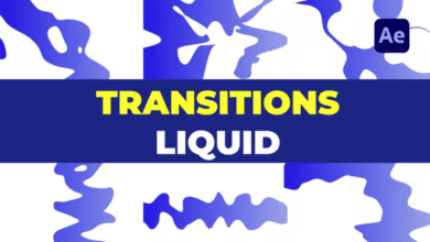 تنقلات السائل Videohive - Transitions Liquid | After Effects - 37725885