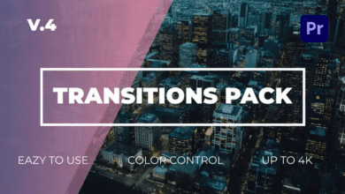 حزمة الانتقالات الجديدة للبريمير Videohive - Transitions Pack | Premiere Pro - 37633502 - Premiere Pro Templates