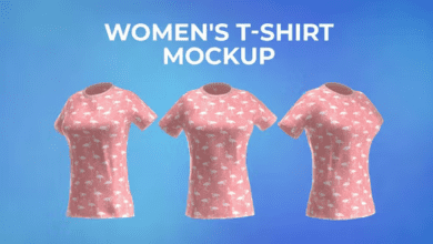 Videohive - Woman T-Shirt Mockup Template Animated Mockup PRO - 37595552