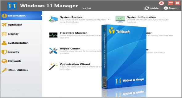 Windows 11 Manager 1.3.1 download the new for apple