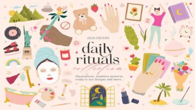 CreativeMarket - Daily Rituals Collection 7063374