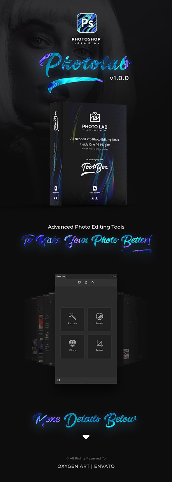 Photo Lab - Advanced Photo Tools | Photoshop Plugin - 37658946 ملحق للفوتوشوب كامل