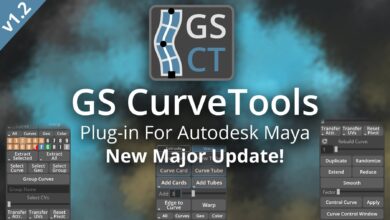 GS-CurveTools-v1-2-7 For Maya