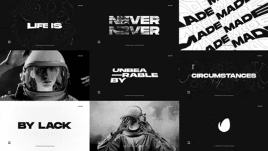 Videohive - Typography Opener / Clean Stomp Titles / Dynamic Event Promo / Short Vlog Intro / Black and White - 37329377